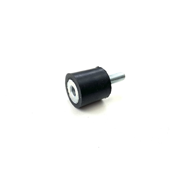 Fairchild Industries Rubber vibration isolator mount, female to male, metric, Natural Rubber 50A, Zinc-plated steel RVI1005-FM50 - main